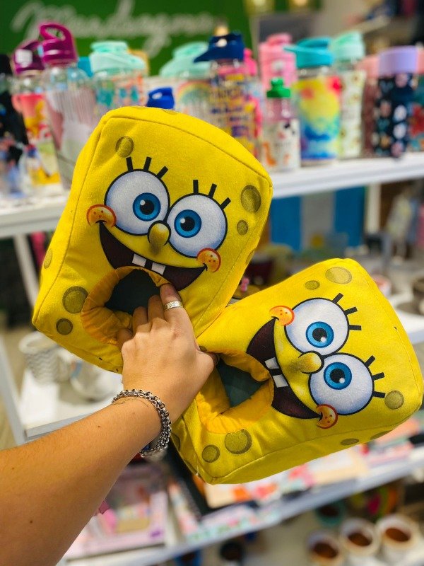 Producto - Pantuflones Bob Esponja Cerrada