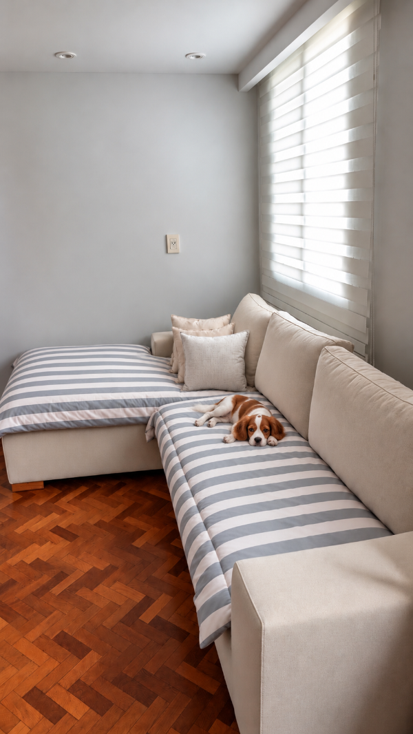 Producto - Pillow Impermeable Reversible - Medida 230x80 - 2