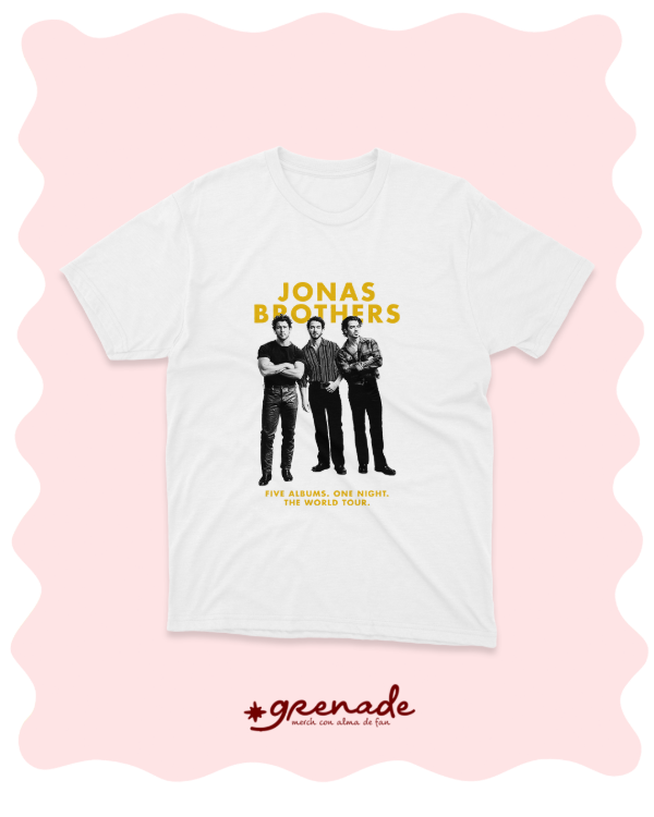 Remera "JB world tour"