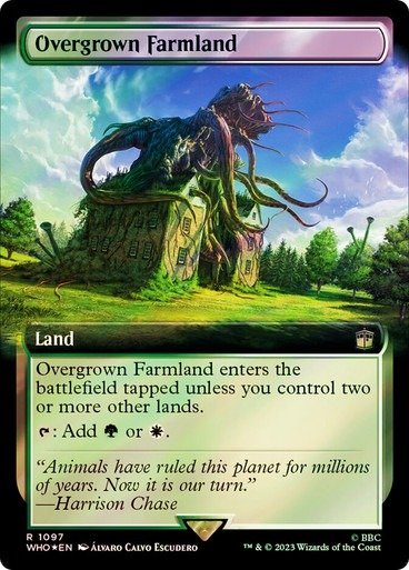 Producto - Overgrown Farmland (Extended Art) (Surge Foil)