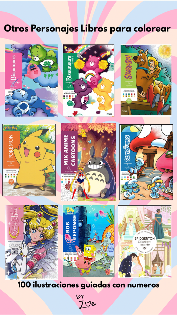 Producto - pdf individuales libros para colorear - 4