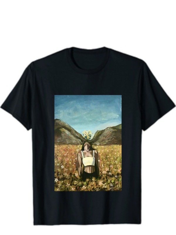 Producto - Remera campo con flores