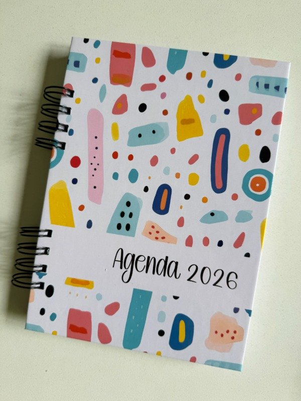 Producto - AGENDA - CONFETTI PASTEL
