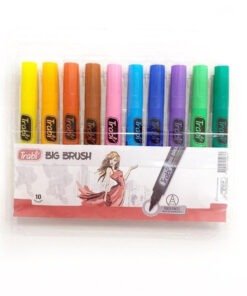 Producto - Marcador trabi big brush punta pincel x 10 unidades colores clasicos