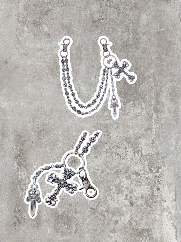 Producto - cadena para jeans estilo Chrome Hearts