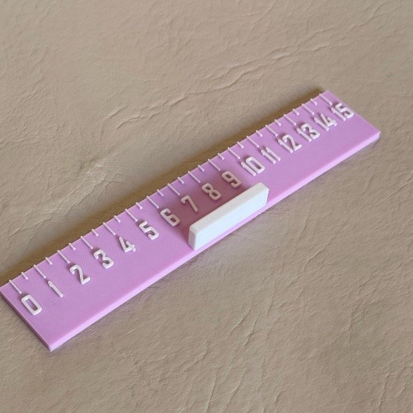 Producto - Regla con numeración ampliada y agarre - 2