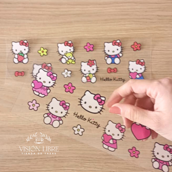 Producto - Stickers Kitty 8x23cm - 3