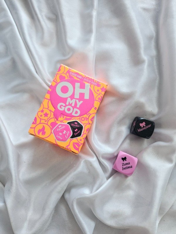 Producto - JUEGO DE DADOS EROTICOS - JUEGO PARA PAREJAS - HO MY GOD - CONTIENE 2 DADOS