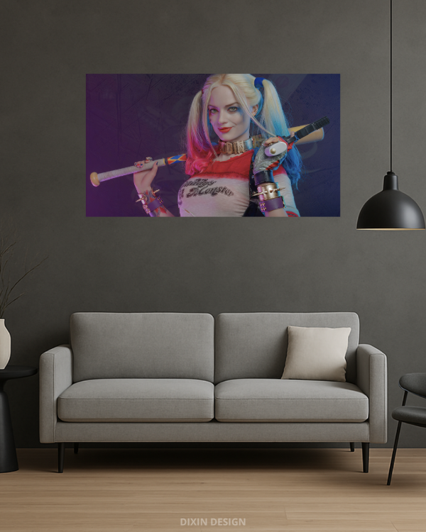 Producto - Cuadro Mural Harley Quinn