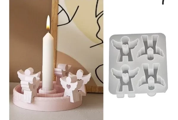 Producto - Molde de silicona Angelitos encastrables