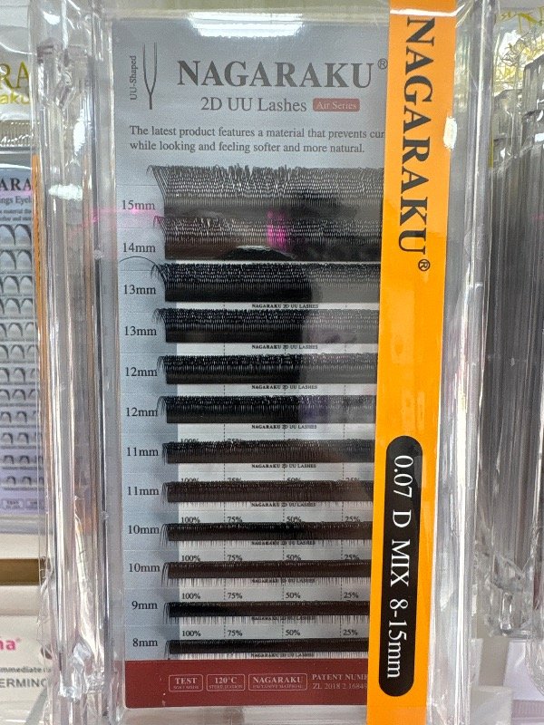 Producto - Pestañas NAGARAKU 2D UU mix