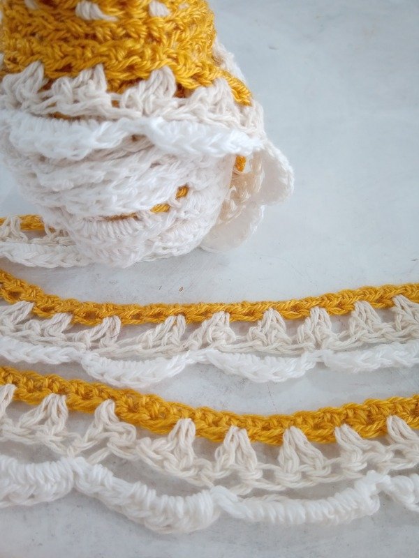 Producto - Puntilla Roquetas- Blanco, crudo, dorado