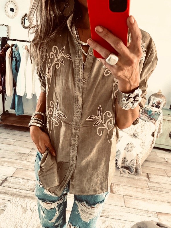 Producto - Camisa Teresa tierra - 4