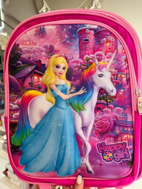 Producto - MOCHILA 12" ESPALDA 3D PRINCESA