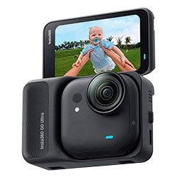 Producto - Insta360 Camara de Accion GO Ultra CINSABEA 50MP WiFi - Negro