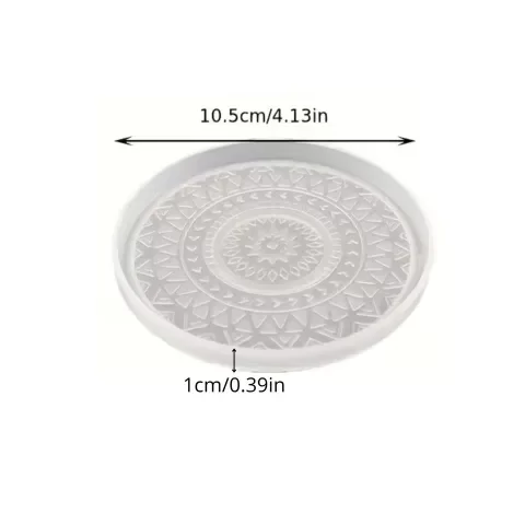 Producto - Posa Vasos Mandala Circular Chico - 1