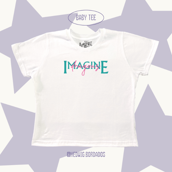 Producto - Baby Tee "IMAGINE DRAGONS Cursiva #1"