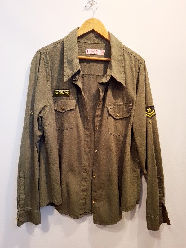 Producto - Camisa verde militar