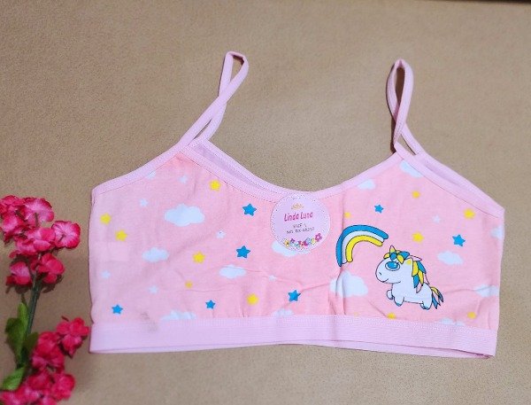 Producto - Corpiño Top Deportivo Juvenil Talle 18 rosa