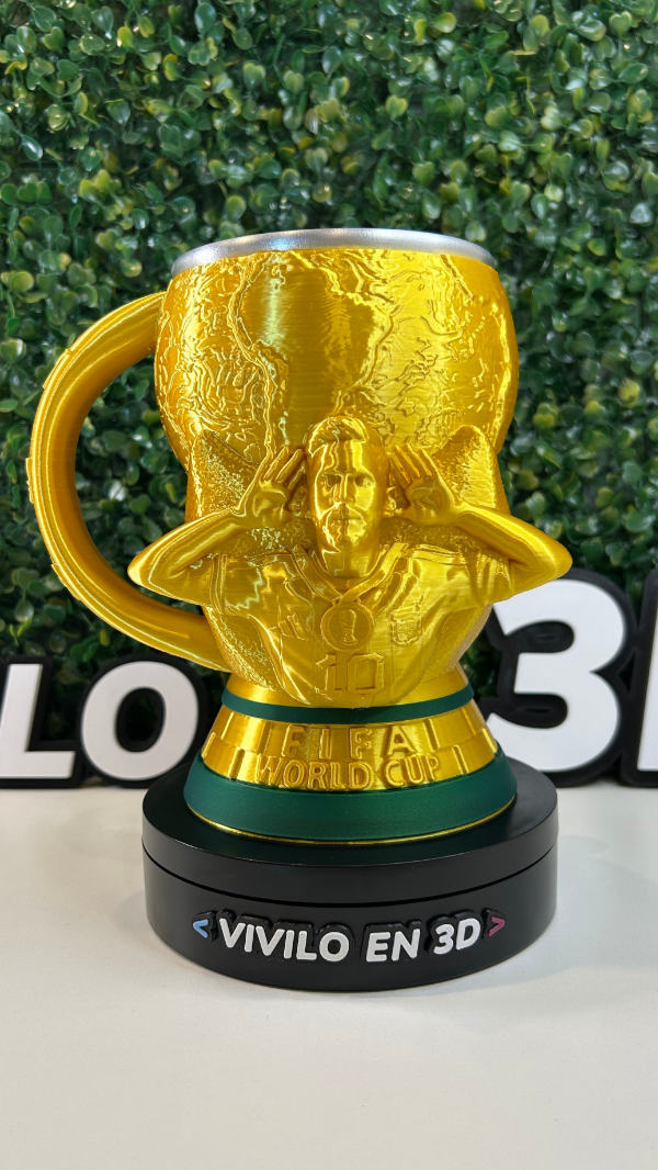 Producto - JARRA MESSI CAMPEON 3D CHOP 500ML