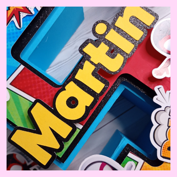 Producto - Letras 3D 18cm - 1