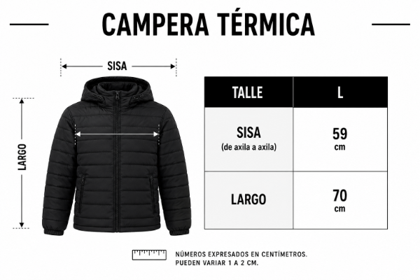 Producto - Campera Térmica con capucha desmontable - 2