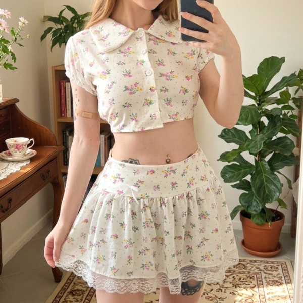 Producto - Set floreado de ensueño