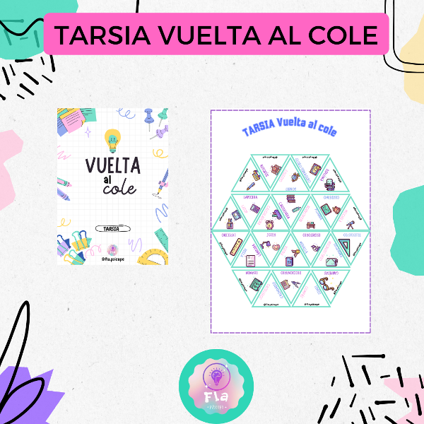 Producto - TARSIA versión VUELTA AL COLE
