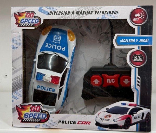Producto - Auto policía a radio control