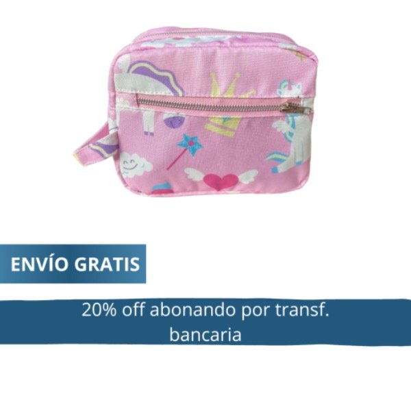 Producto - Neceser Isotérmico Unicornio abonando por transferencia 59.840 pesos