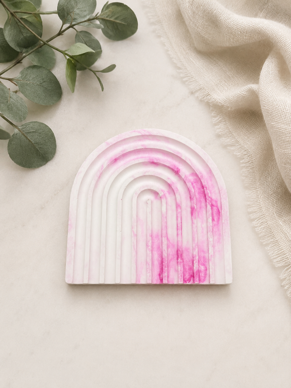 Producto - Bandeja Arcoiris Marmolada Yeso