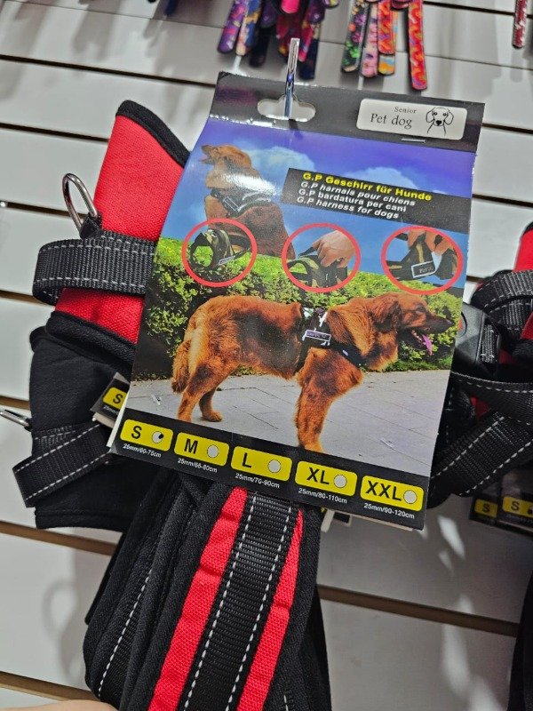 Producto - pretal para perros talle S