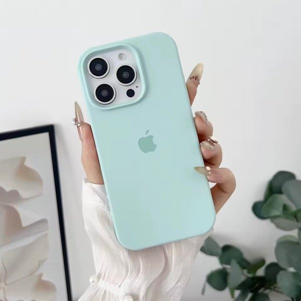 Producto - FUNDA SILICONA IPH COLOR VERDE AGUA