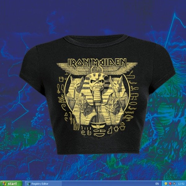 Producto - Powerslave - Baby tee
