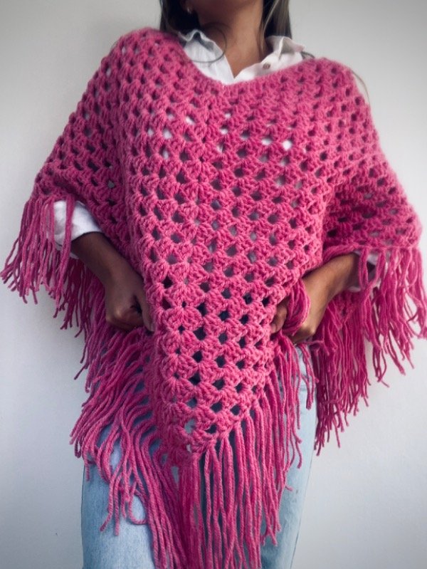 Producto - PONCHO TERRA FUCSIA - 0