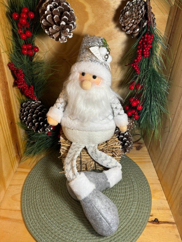Producto - Papa Noel Silver patas colgando (Efectivo: 31.920)