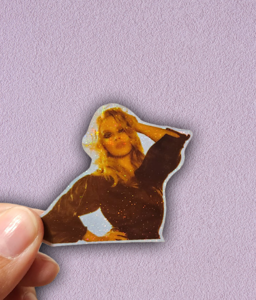Producto - STICKER HOLOGRÁFICO- KYLIE MINOGUE #TENSIONTOUR