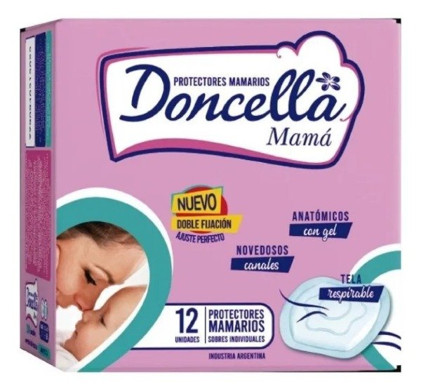 Producto - Protectores Mamarios Doncella X 12 Un