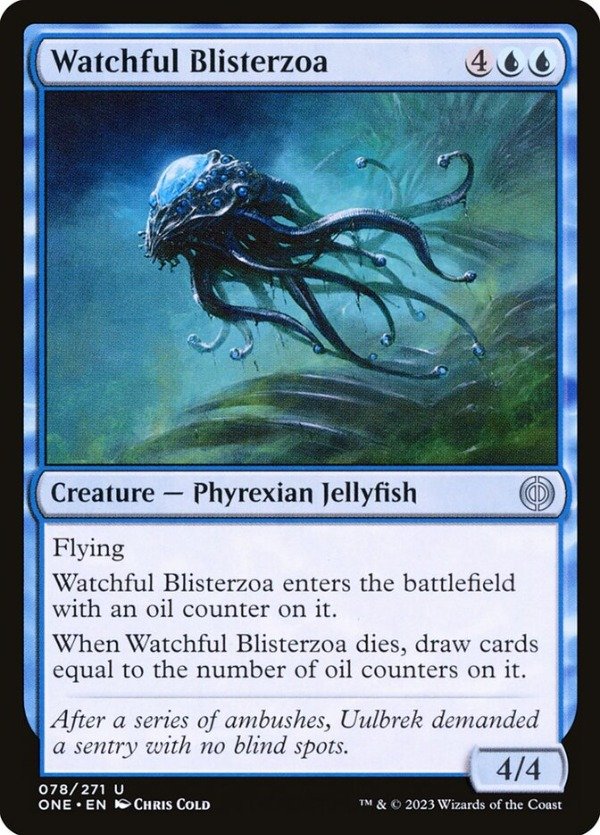 Producto - Watchful Blisterzoa  Phyrexia: All Will Be One