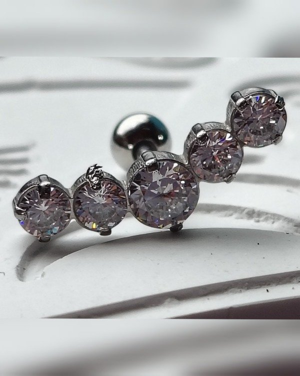 Producto - AQ Helix. 5 Strass Con Bolitas