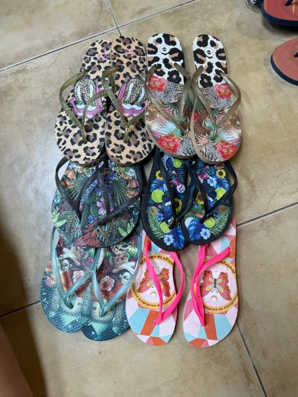 Producto - Lote x6 Ojotas Dama surtidas