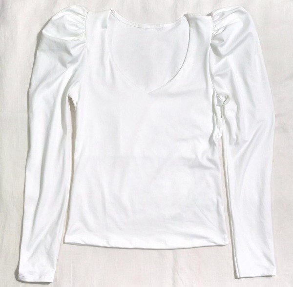 Producto - Camiseta princesa manga/L (blanco)