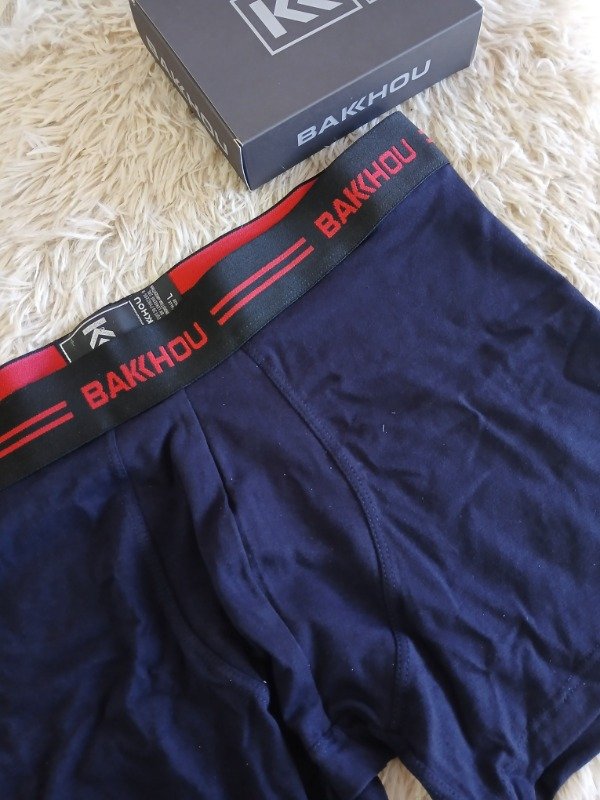 Producto - Boxer bakhou azul marino T.L