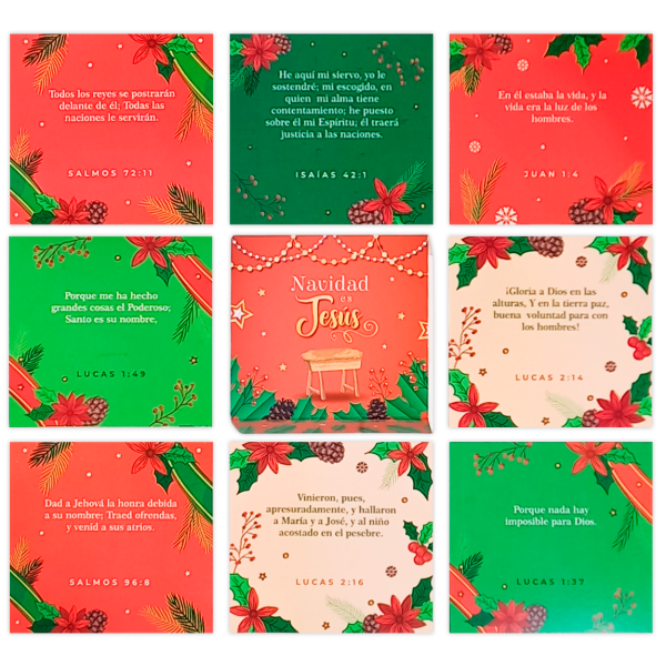 Producto - PROMO Promesas "Navidad Es Jesús" (PACK X2 UNIDADES)