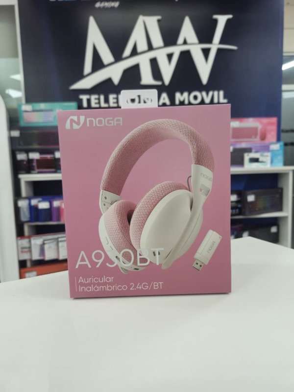 Producto - Auricular Gamer Inalambrico BT + 2.4G + 3.5MM Noga A930BT
