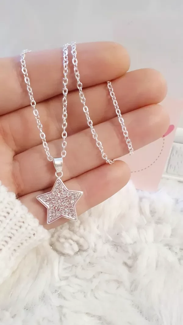 Producto - Conjunto estrella grande micro blanco