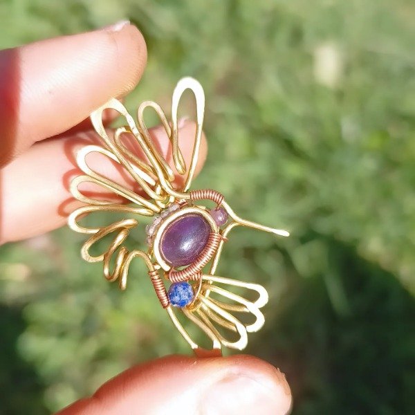 Producto - Colibri para aro o dije a elección III