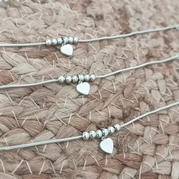 Producto - PULSERA RITA CORAZÓN  LISO cod 3.8