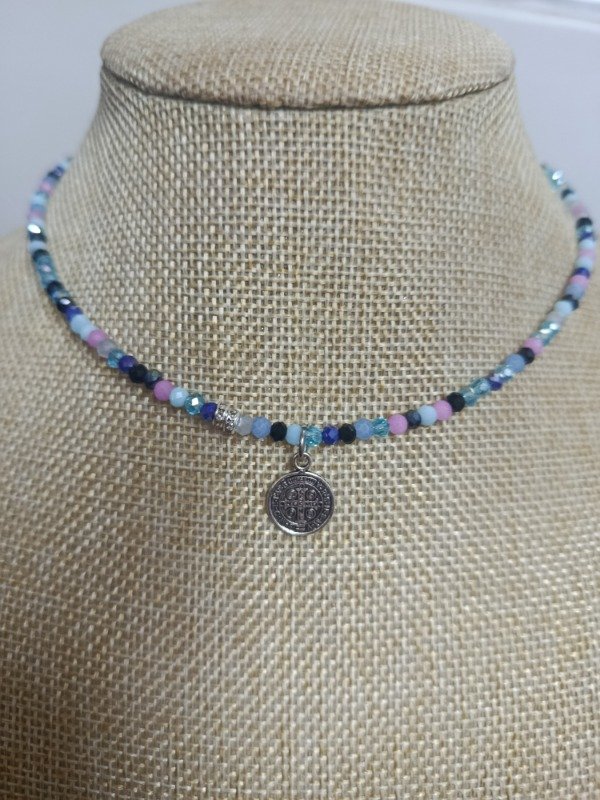 Producto - Collar San Benito en tonos azul