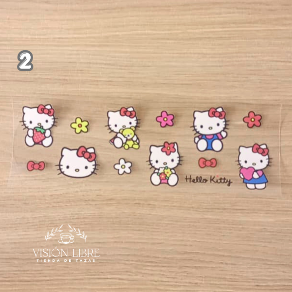 Producto - Stickers Kitty 8x23cm - 2